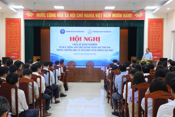 Quảng Trị đã phê duyệt đề án về đưa tiếng Anh thành ngôn ngữ thứ 2 trong trường học và tăng cường dạy, học ngoại ngữ.