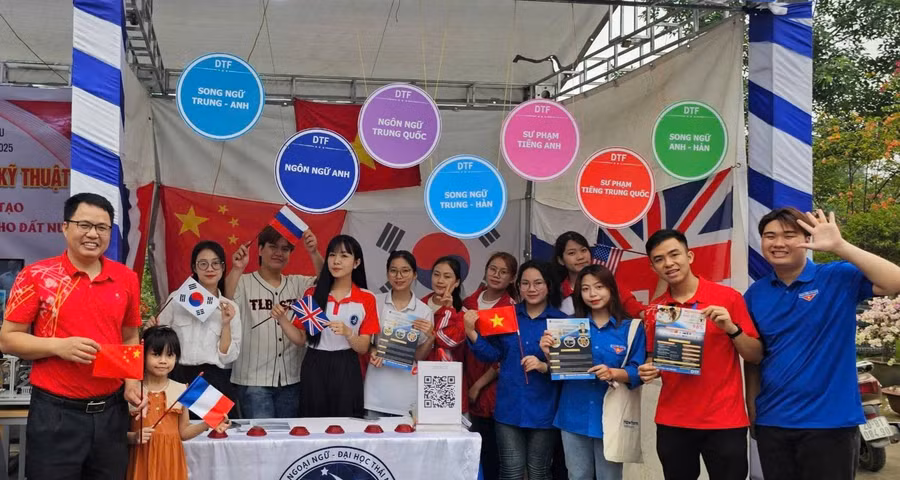 Trường Ngoại ngữ tuyển sinh Đại học năm 2026 thông qua 5 phương thức.