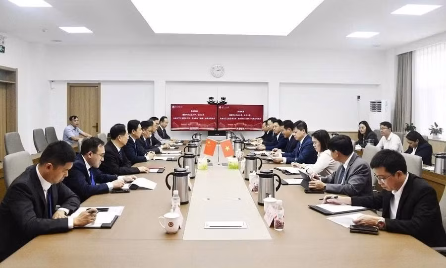 Hai đơn vị trao đổi thống nhất hợp tác.