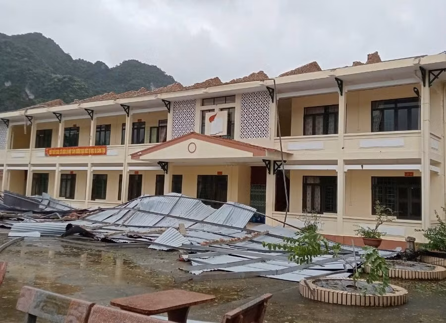 Thái Nguyên ghi nhận thiệt hại ban đầu do bão số 3.