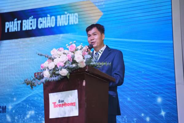 Nhà báo Lý Thành Tâm - Ủy viên Ban biên tập, Trưởng Cơ quan đại diện báo Tiền Phong tại TPHCM.