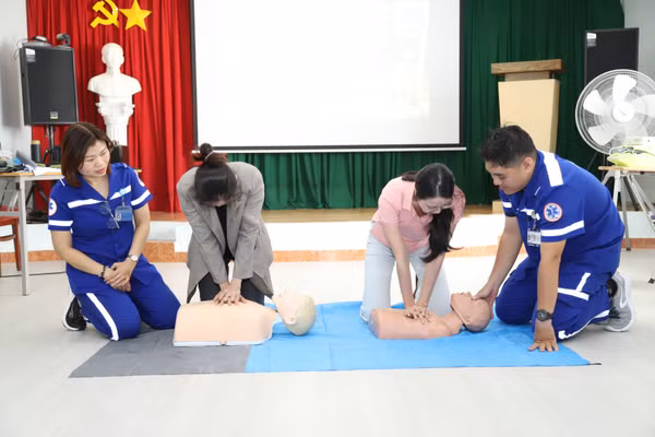 Lớp sơ cấp cứu dành cho cộng đồng, Trung tâm Cấp cứu 115 TPHCM.