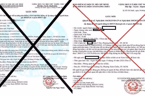 Các hành vi lừa đảo, giả mạo ngày càng tinh vi. 