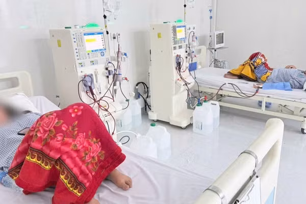 Bệnh nhân tiết kiệm chi phí khi được chạy thận tại địa phương. 
