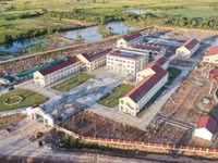 Toàn cảnh Trường PTNT TH&THCS Ea Rốk.