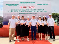 Quỹ Bảo vệ môi trường tỉnh Lâm Đồng hưởng ứng Ngày Môi trường thế giới.