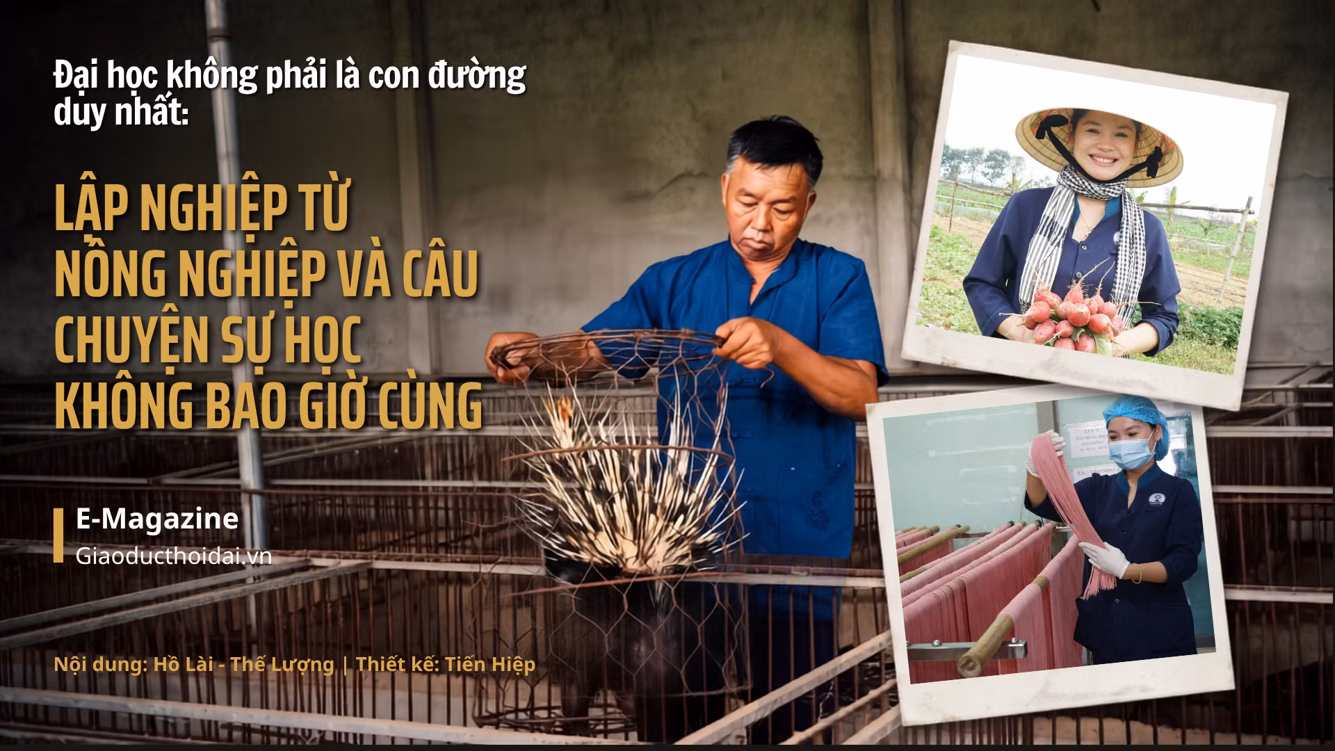 Kỳ 4: Lập nghiệp từ nông nghiệp và câu chuyện sự học không bao giờ cùng