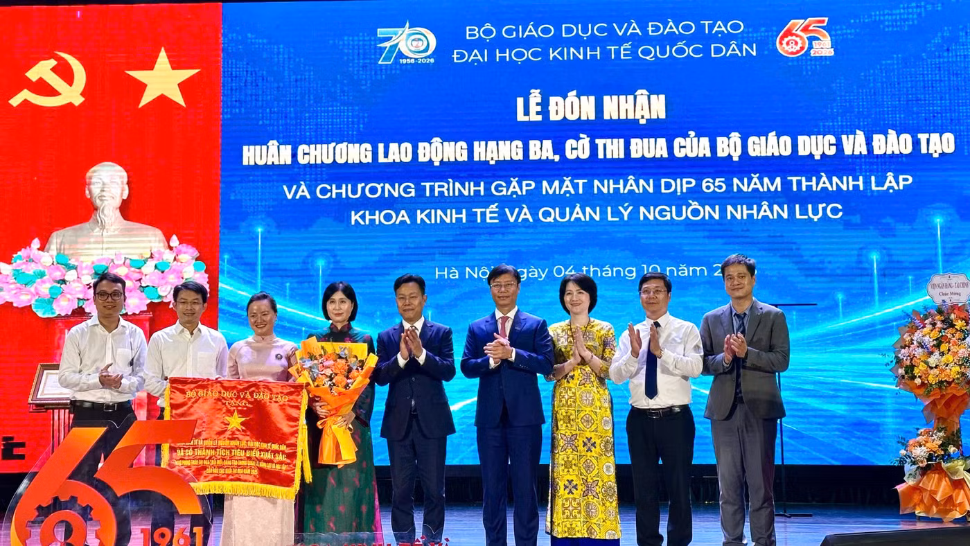 65 năm thành lập Khoa Kinh tế và Quản lý nguồn nhân lực, Đại học Kinh tế quốc dân