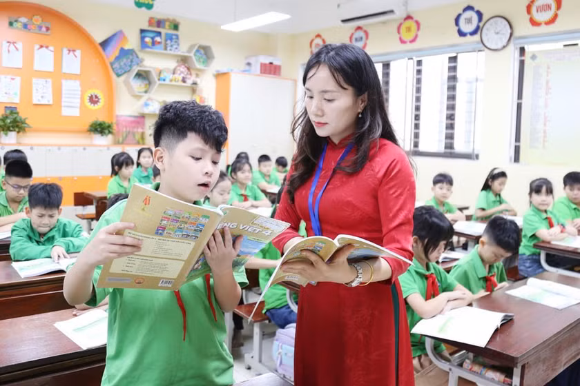 Học sinh Bắc Ninh chuẩn bị bước vào năm học mới. Ảnh minh họa
