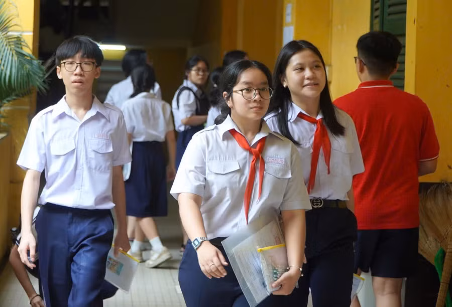 Thí sinh TPHCM tham gia kỳ thi tuyển sinh vào lớp 10 năm 2026.