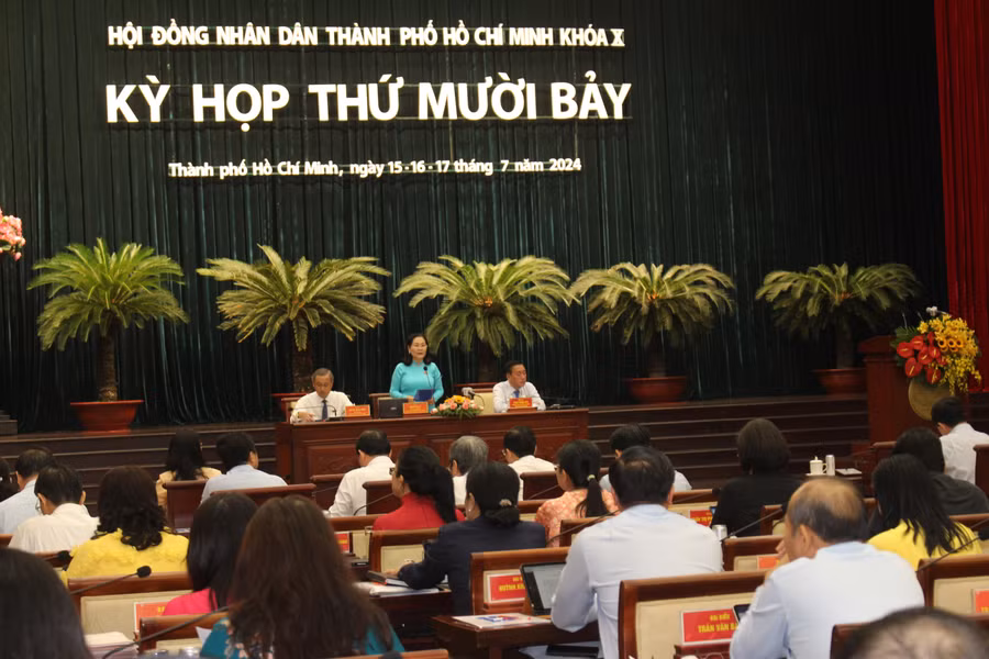 Toàn cảnh kỳ họp thứ 17, HĐND TPHCM.
