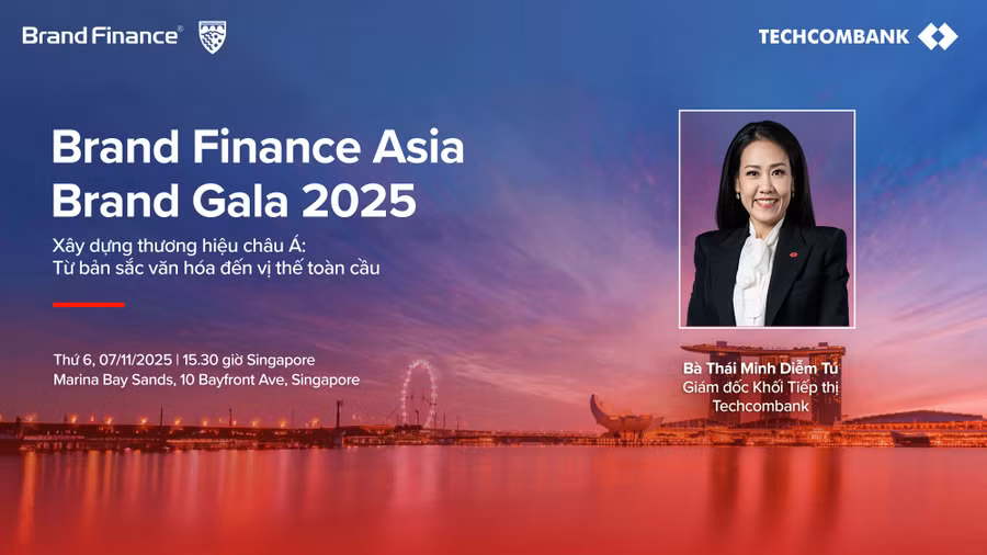 Techcombank tham gia đối thoại tại diễn đàn thương hiệu hàng đầu Châu Á