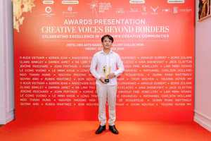 Họa sĩ trẻ Vương Lê.