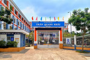 Trường Tiểu học ở An Giang. Ảnh minh họa:TN.