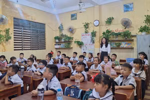 An Giang còn thiếu khoảng 1.300 giáo viên đứng lớp. Ảnh minh họa: TN.