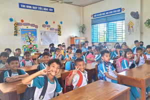 Học sinh Tiểu học ở An Giang. Ảnh minh họa. 