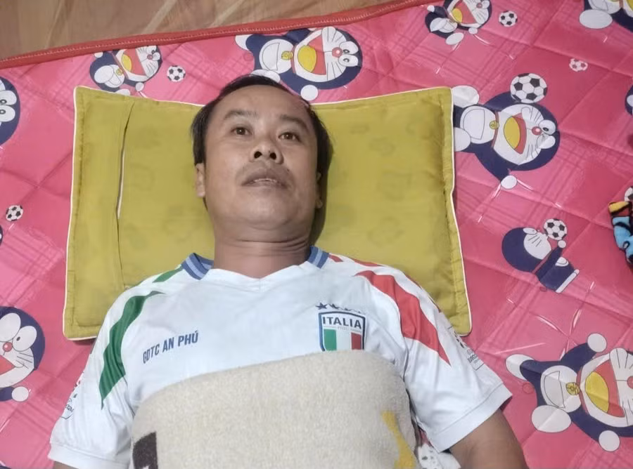 Thầy giáo Nguyễn Thành Phú bệnh suy tim nặng cần đặt máy trợ tim duy trì mạng sống.