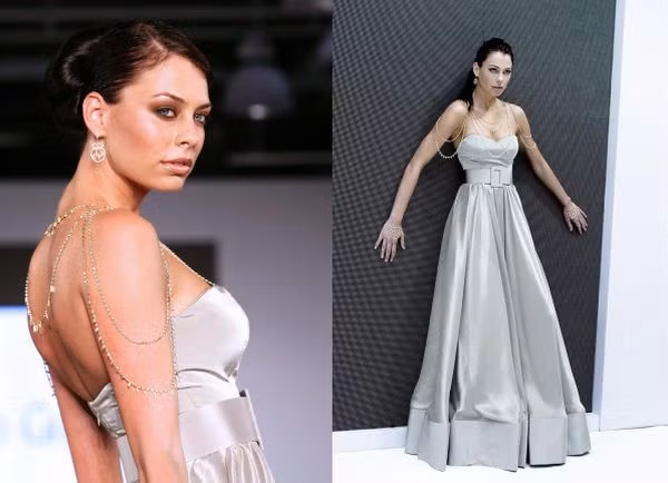 Váy cưới Danasha Luxury cũng là một trong những thiết kế nổi tiếng vì có giá bán cao, lên đến 1,5 triệu USD. Với sự kết hợp giữa 75 carat kim cương Bỉ chọn tỉ mỉ bằng tay cùng 250 gram vàng 18 carat, chiếc váy Danasha được ví như tác phẩm nghệ thuật. Jad Ghandour đã sáng tạo ra nó. Ảnh: Pinterest. Váy cưới Danasha Luxury cũng là một trong những thiết kế nổi tiếng vì có giá bán cao, lên đến 1,5 triệu USD. Với sự kết hợp giữa 75 carat kim cương Bỉ chọn tỉ mỉ bằng tay cùng 250 gram vàng 18 carat, chiếc váy Danasha được ví như tác phẩm nghệ thuật. Jad Ghandour đã sáng tạo ra nó. Ảnh: Pinterest.