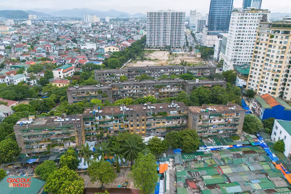 Khu C, chung cư Quang Trung ở phường Thành Vinh, Nghệ An.