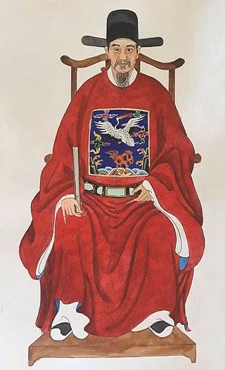 Hoạ phẩm chân dung Tiến sĩ Trần Danh Án.
