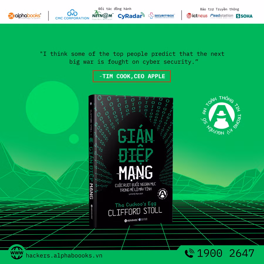 Cuốn sách "Gián điệp mạng". Cuốn sách "Gián điệp mạng".