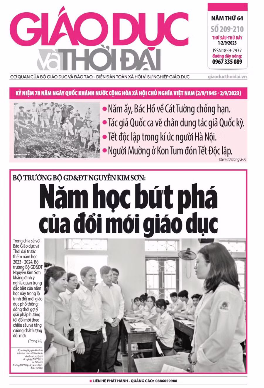 Tin tức báo in 1,2/9: 'Trải thảm' hút người tài