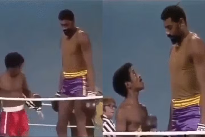 Đối thủ chân dài khiến võ sĩ boxing "tái mặt"