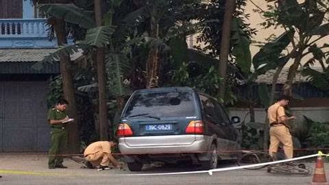 Hiện trường vụ tai nạn nghiêm trọng.