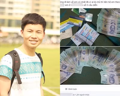 9X Bắc Giang nhặt được 35 triệu trả người đánh mất được dân mạng khen ngợi - Ảnh 1 9X Bắc Giang nhặt được 35 triệu trả người đánh mất được dân mạng khen ngợi - Ảnh 1