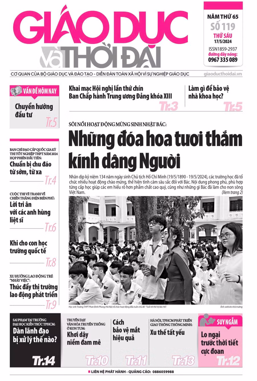 Tin tức báo in 17/5: Học sinh Hà Nội chọn trường xa để chắc suất vào công lập
