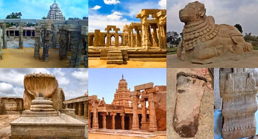 Đền Veerabhadra kỳ bí và lộng lẫy mọi góc độ. Ảnh: Bhagyashritravels.com