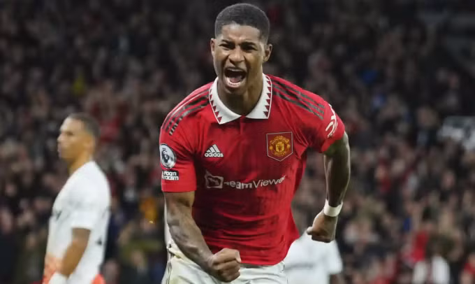 Bàn thắng của tiền đạo Anh giúp Man Utd bất bại trận thứ 8 liên tiếp trên mọi đấu trường.
