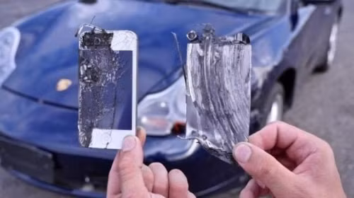 iPhone sẽ ra sao khi được dùng làm...má phanh cho xe Porsche? - Ảnh 2 iPhone sẽ ra sao khi được dùng làm...má phanh cho xe Porsche? - Ảnh 2