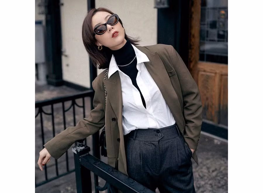 Cách phối đồ layer cá tính trong ngày thu