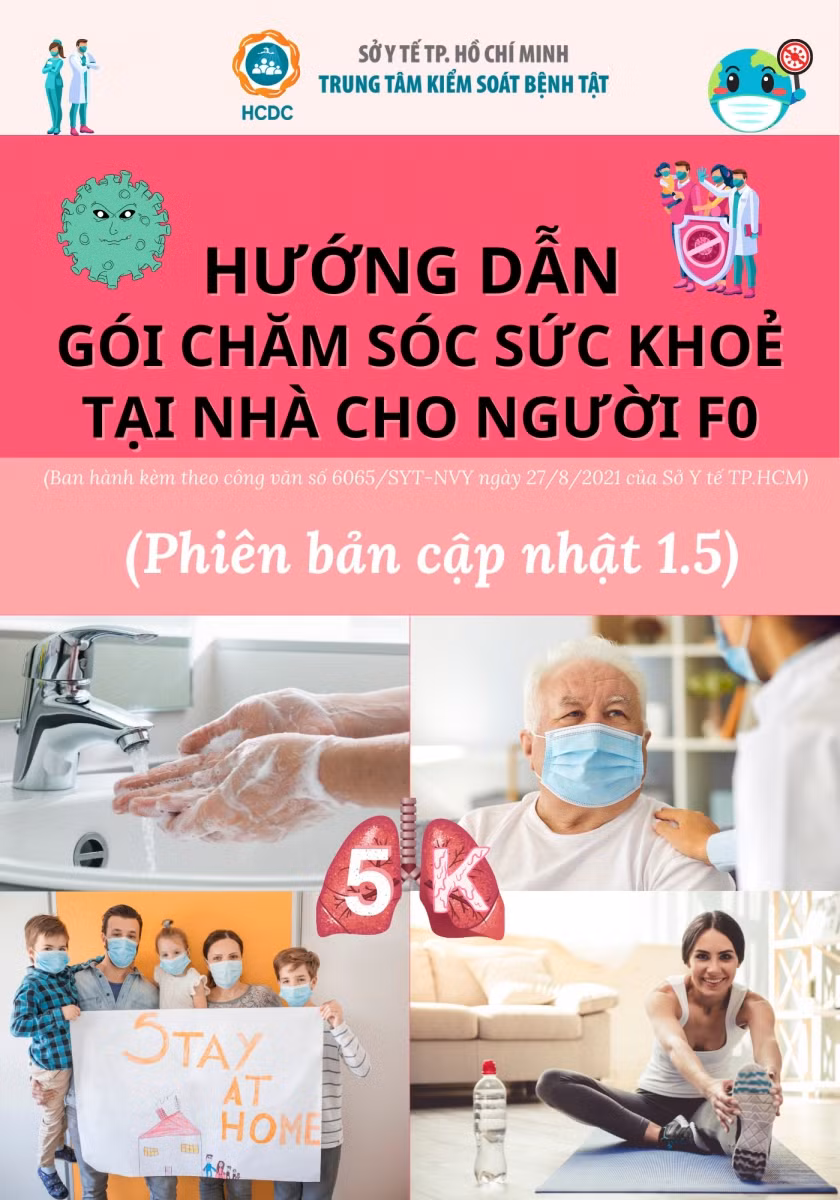 Hướng dẫn gói chăm sóc sức khỏe tại nhà cho người F0 ảnh 1