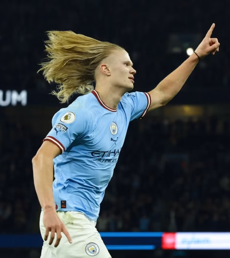 Haaland thi đấu cực hay và ghi được bàn thắng vào lưới Arsenal hôm 27/4.