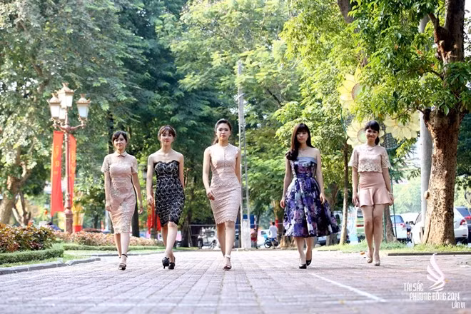 Vẻ đẹp “tỏa nắng” của 10 nữ sinh hot nhất Đại học Phương Đông