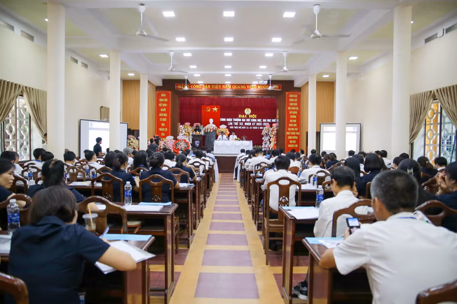 Đại hội Công đoàn Trường ĐH Khoa học, ĐH Huế nhiệm kỳ 2023 – 2028.