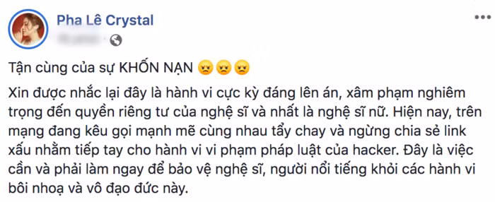 Sao Việt đồng lòng ủng hộ Văn Mai Hương.