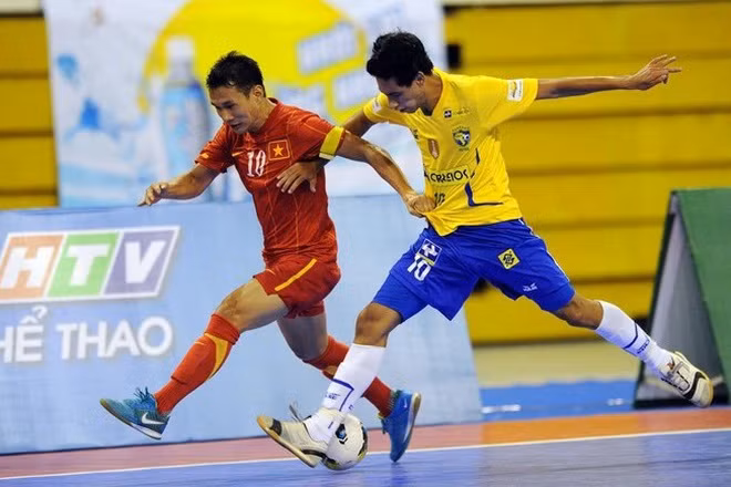 Việt Nam từng thắng giao hữu Brazil năm 2013 ở TP Hồ Chí Minh.