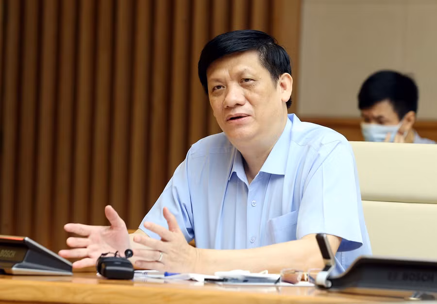Bộ trưởng Bộ Y tế Nguyễn Thanh Long. Ảnh: VGP/Đình Nam. 