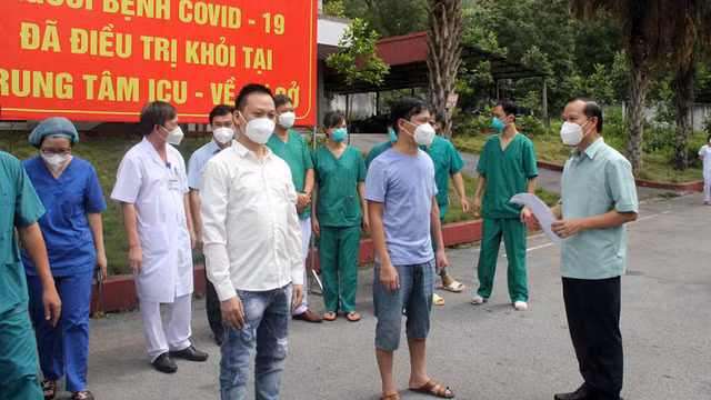 Toàn tỉnh Bắc Giang hiện có 4.128 bệnh nhân Covid-19 khỏi bệnh. Ảnh: TL.