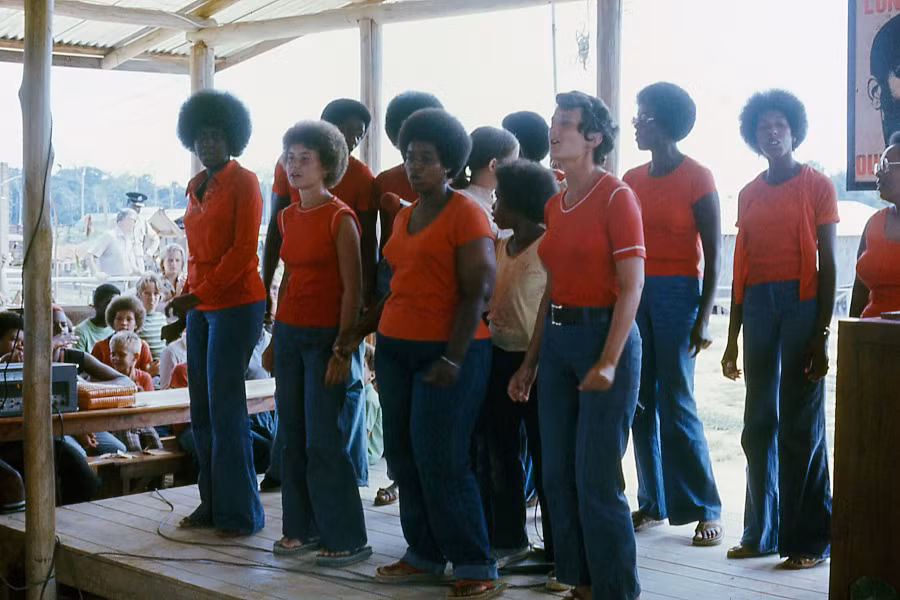 Jonestown được miêu tả như thiên đường dành cho tất cả mọi người.