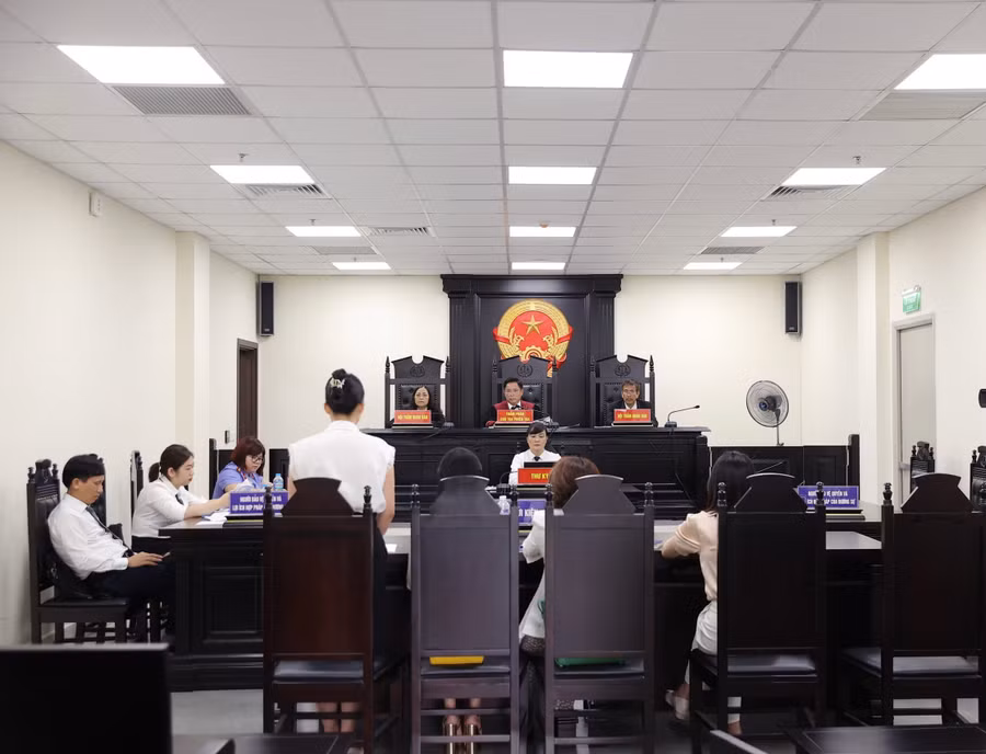Đại diện Sở Văn hóa - Thể thao Hà Nội vắng mặt trong phiên tòa xét xử sơ thẩm.