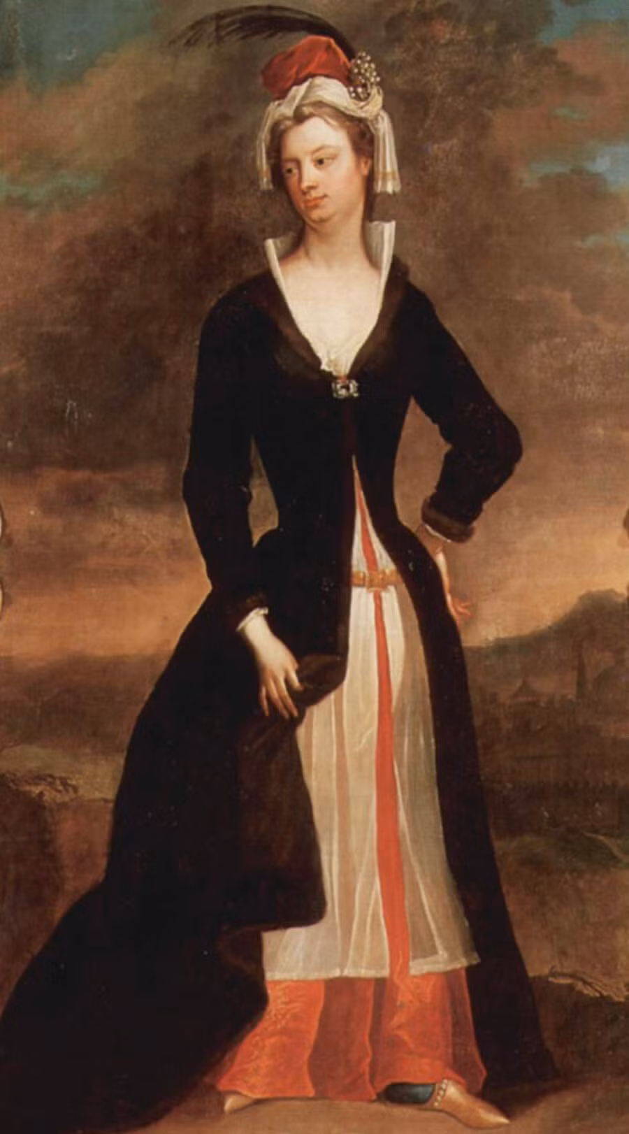 Quý bà Mary Wortley Montagu, người giúp 'ngôn ngữ của các loài hoa' lan tỏa. Ảnh: Rbth.com