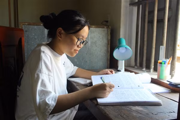 Phan Minh Ánh, học sinh lớp 12A, Trường THPT Nguyễn Thị Minh Khai.