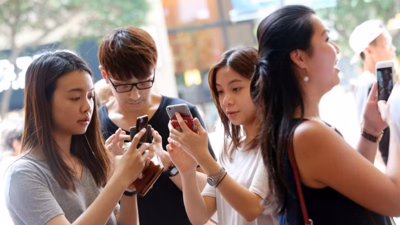 Gen Z Trung Quốc dễ dàng đăng ký các khoản vay trực tuyến.