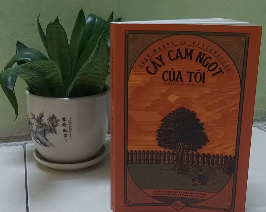 Bìa sách 'Cây cam ngọt của tôi'. Ảnh: Anh Sơn