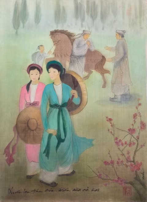 Tranh: Ngọc Mai. Tranh: Ngọc Mai.