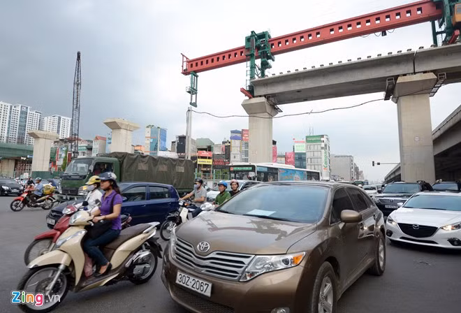 Giao lộ 4 tầng đầu tiên ở Việt Nam đang hình thành